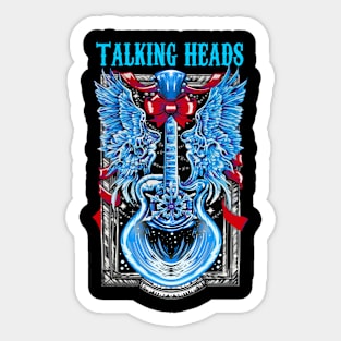 TALKING HEADS BAND Sticker